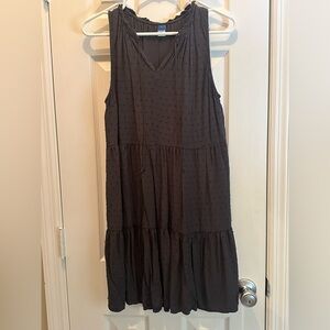 Old Navy Gray Midi Dress - size S